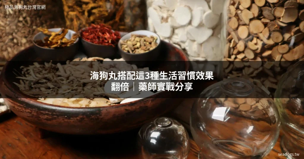 海狗丸搭配生活習慣效果翻倍|藥師推薦保養方式